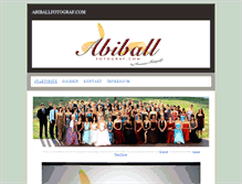 Tablet Screenshot of abiballfotograf.com